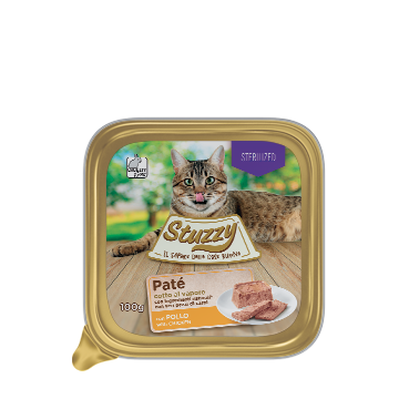 paté per gatti sterilizzati con pollo