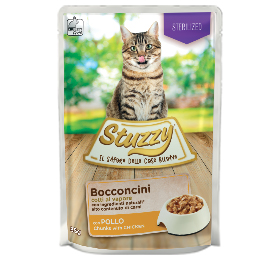 bocconcini per gatti sterilizzati con pollo